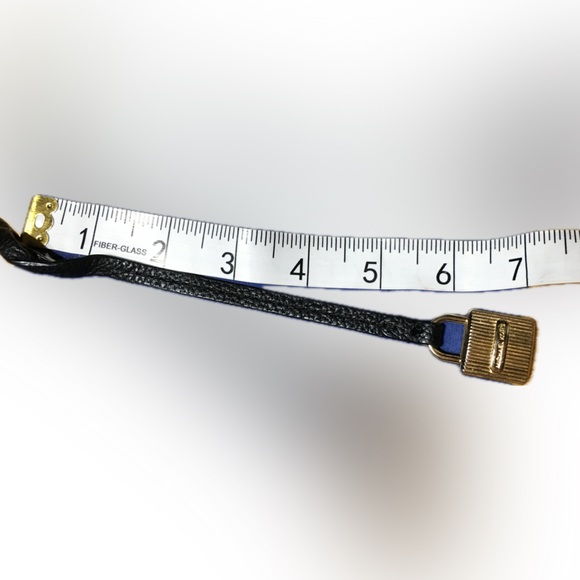 Michael Kors Lock Charm Hang Tag Gold Tone Keychain Key Fob Charm Vintage - Picture 2 of 6